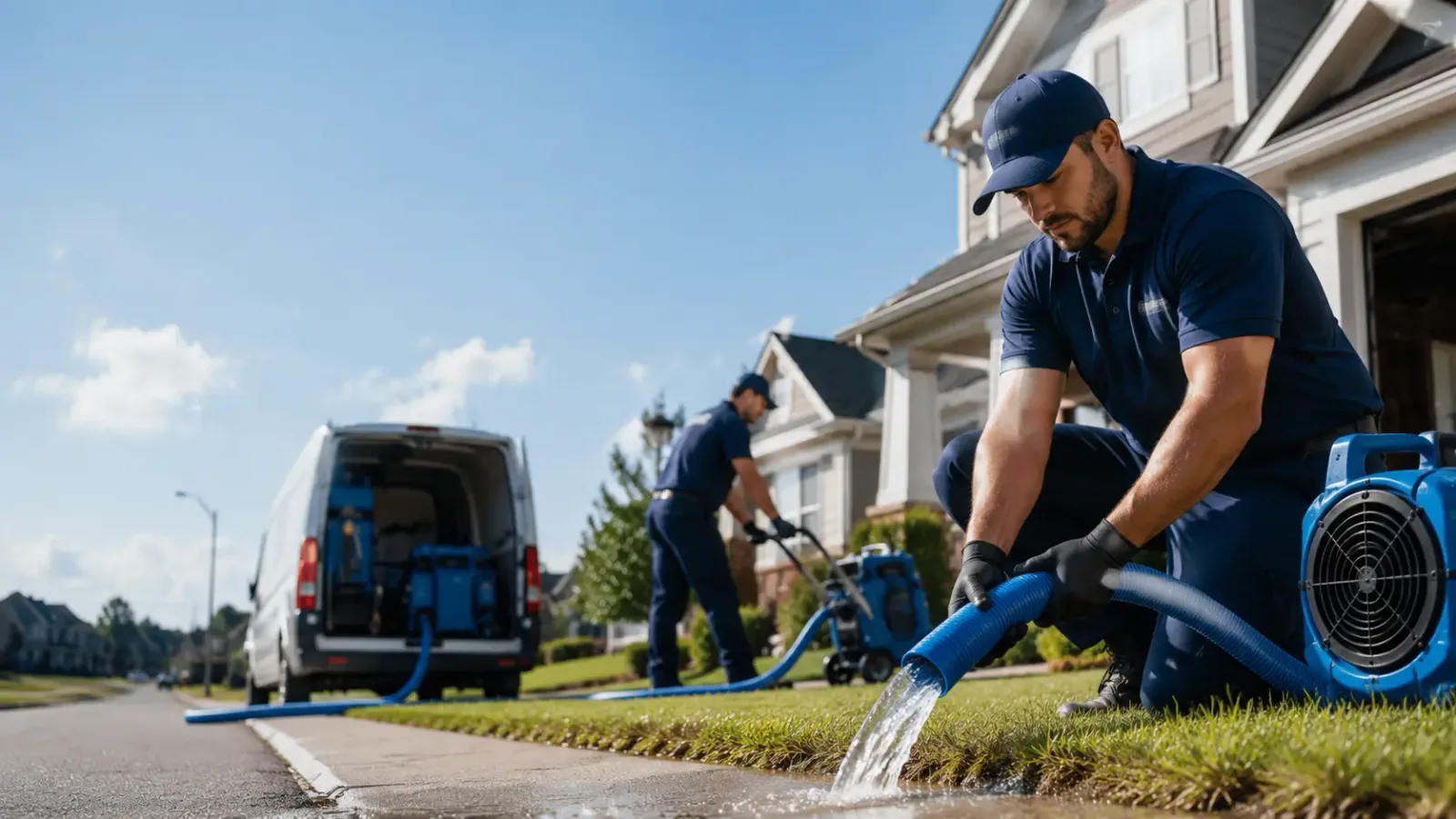 Flood Damage Restoration in Lindenwood, IL